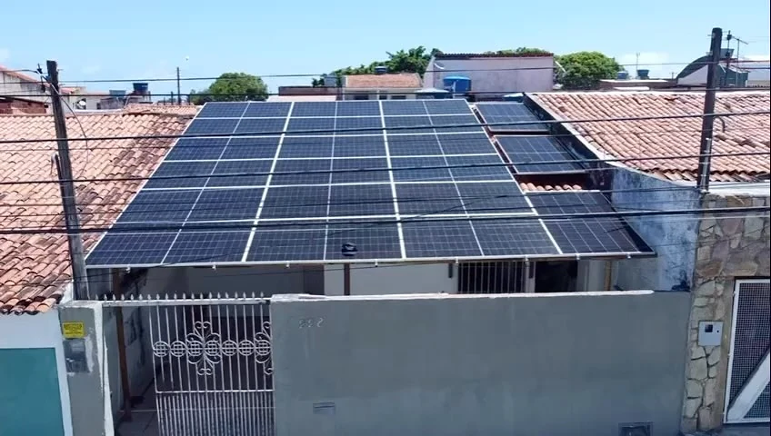Instalação publicada pela Maceió Solar
